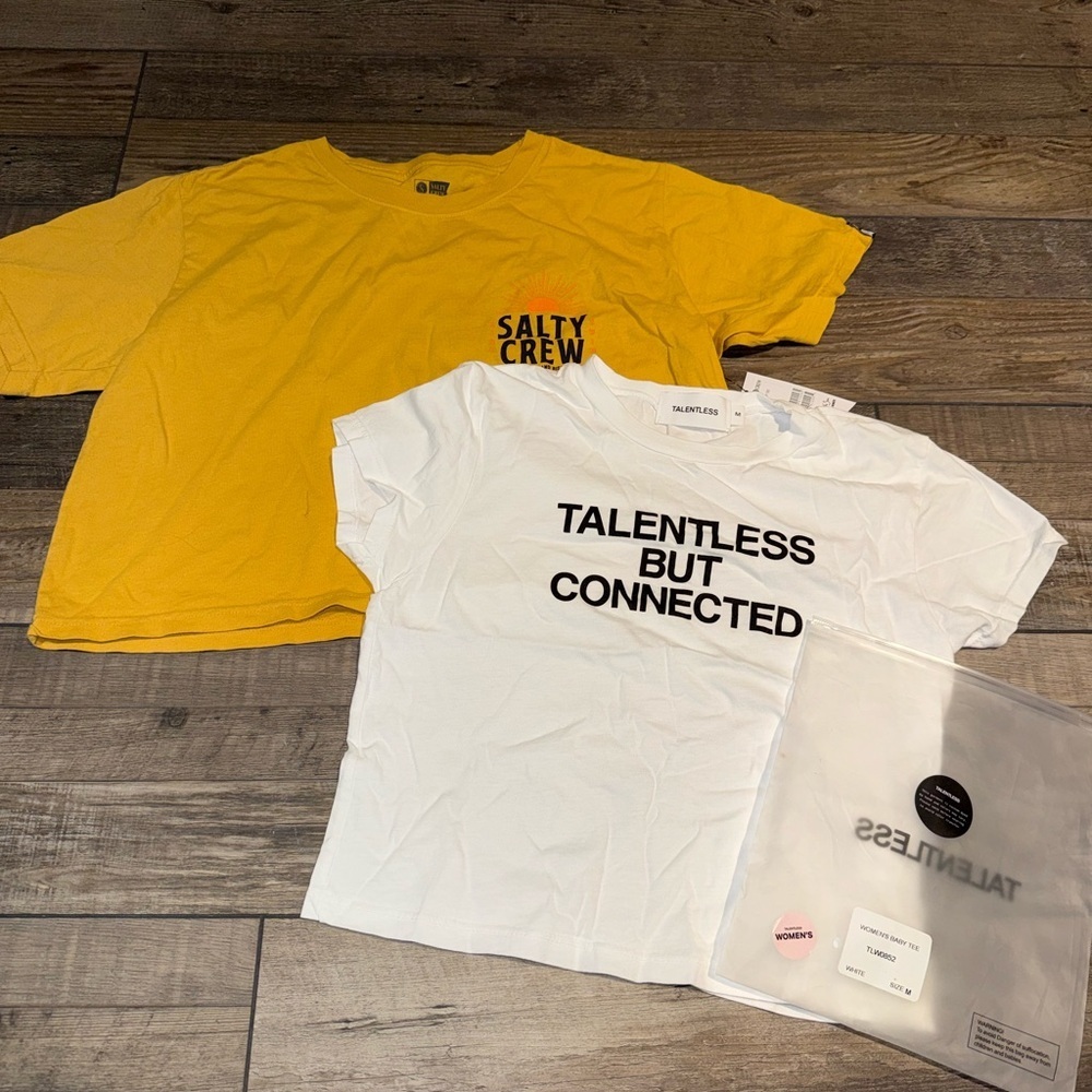 Salty Crew & Talentless Bundle NWT Small/Medium